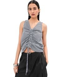 Le Bos - Sleeveless Fallon Top - Lyst