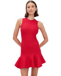 Fleur du Mal - Dropped Waist Knit Corset Dress - Lyst