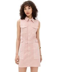 GOOD AMERICAN Fit For Success Sleeveless Mini Dress in Blue | Lyst