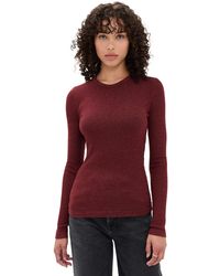 Agolde - Delphi Slim Tee - Lyst
