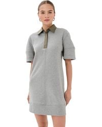 3.1 Phillip Lim - Polo Dress With Ripstop Combo Melange - Lyst