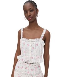 LoveShackFancy - Vietta Cami - Lyst