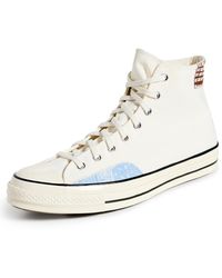 Converse - Chuck 0 Sneakers Egret/lt. Blue/tawnyowl - Lyst