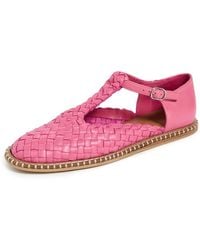 Naguisa - Fragaria Woven Flats - Lyst