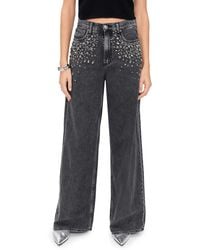 Rag & Bone - Featherweight Sofie High Rise Wide Leg Jeans - Lyst