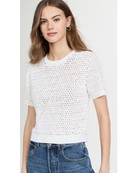 Alice + Olivia Alice + Olivia Ciara Cashmere Sweater in Pink - Lyst