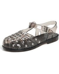 INTENTIONALLY ______ - Ellery Studded Jelly Sandals - Lyst