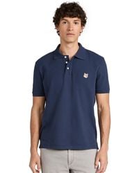 Maison Kitsuné - Fox Head Patch Regular Polo - Lyst
