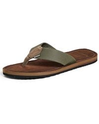 Barbour - Toeman Beach Sandals - Lyst