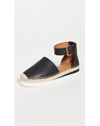 calvin klein t strap flats