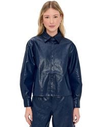 Hunter Bell - Vail Faux Leather Jacket - Lyst