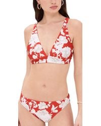 L'Agence - 'Agence Lexie Ikebana Ots Bra Bikini Top - Lyst