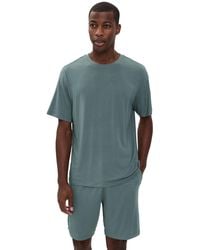 Eberjey - Henry Shorts Pajama Set 8.25 Inseam - Lyst