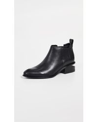 alexander wang black kori boots