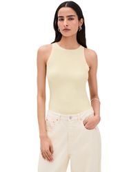 Commando - Butter Crew Neck Tank Thong Bodysuit - Lyst