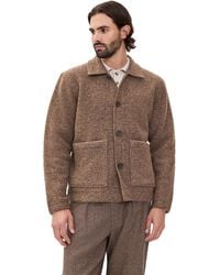 Universal Works - Wool Fleece Rams Jacket - Lyst