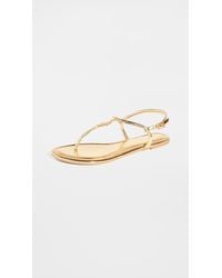 tory burch emmy sandals gold