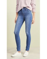 Levi's 721 High Rise Skinny Jeans - Blue