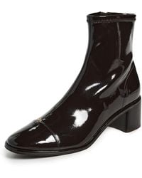 Tory Burch - Cap-Toe Heel Ankle Boots - Lyst