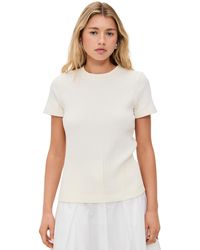 Vince - Rib Crew Neck - Lyst