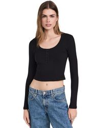 Reformation - Reforation Biie Knit Top Back X - Lyst