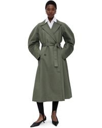 MEIMEIJ - Oversized Trench Coat With Round Sleeves - Lyst