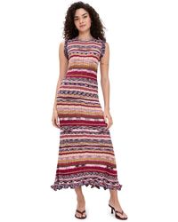 Ulla Johnson - Ajak Sleeveless Knit Midi Dress - Lyst