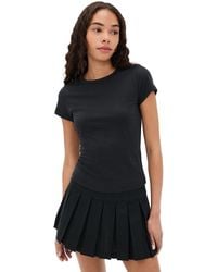 Reformation - Max Slim Tee - Lyst