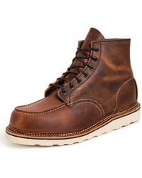 Red Wing - Classic Moc Rough And Tough Leather Boots - Lyst