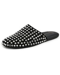 Black Suede Studio - Shiloh Slide Mules - Lyst
