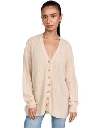 Reformation - Reforation Giuta Overized Cahere Cardigan X - Lyst