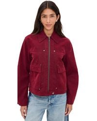 Free People - Blair Vegan Suede Jacket - Lyst