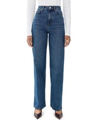 Reformation - Wilder Stretch High Rise Wide Leg Jeans - Lyst