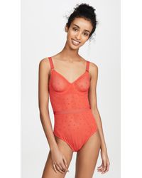 Stella McCartney Betty Twinkling Bodysuit - Red