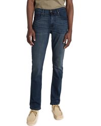 PAIGE - Federal Transcend Slim Straight Jeans - Lyst
