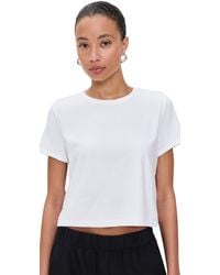 Beyond Yoga - Featherweight Supreme Cropped Tee - Lyst