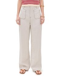 Madewell - Patch Pocket Flare Pants - Lyst
