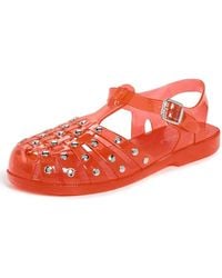 INTENTIONALLY ______ - Ellery Studded Jelly Sandals - Lyst