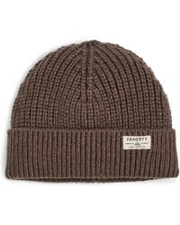 Faherty - Cotton Watch Beanie - Lyst