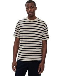 Asher - Enzo Stripe Tee - Lyst