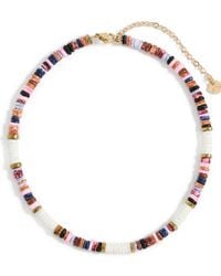 Hijas de Puka - Dyed Sea Shell Puka Necklace - Lyst