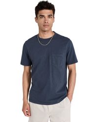 Faherty - Unwahed Pocket Tee Xx - Lyst