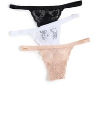 Cosabella - Never Say Never Thong 3 Pack - Lyst