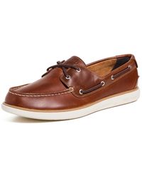Cole Haan - Grandpro Winward Boat Shoe (British Tan/Madeira/Ivory) Lace-Up Boots - Lyst