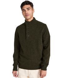 Barbour - Patch Half Zip Sweater - Lyst