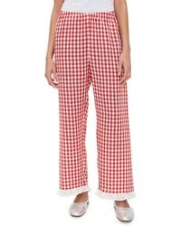 Sleeper - Puff Linen Lounge Pants - Lyst