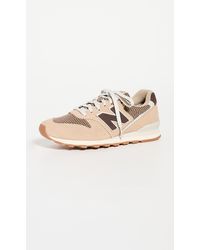 New Balance 996 Classic Sneakers - Natural