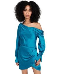 Jonathan Simkhai - Cameron One Shoulder Mini Dress - Lyst