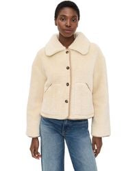 Velvet - Amara Sherpa Jacket - Lyst