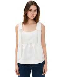 ALIGNE - Alina Bow Tie Top - Lyst